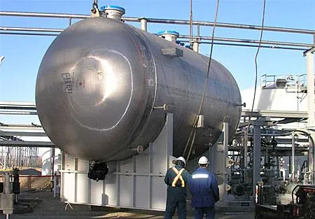 Monel tank at Axton