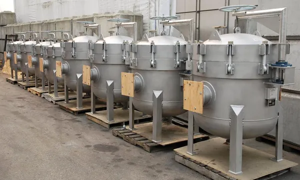 Batch of pressure vessels