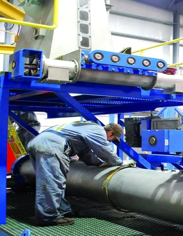 Axton fabricator welding pressure vessel
